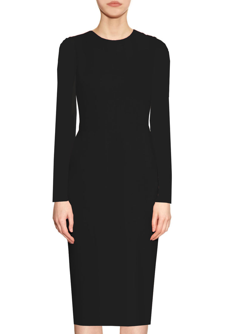 Riviera Long Sleeves Sheath Dress – CaeliNYC®