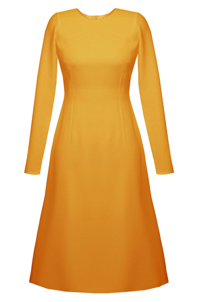 Grace Marigold A-Line Dress with Long Sleeves 16 Grace Marigold A-Line Dress with Long Sleeves 16