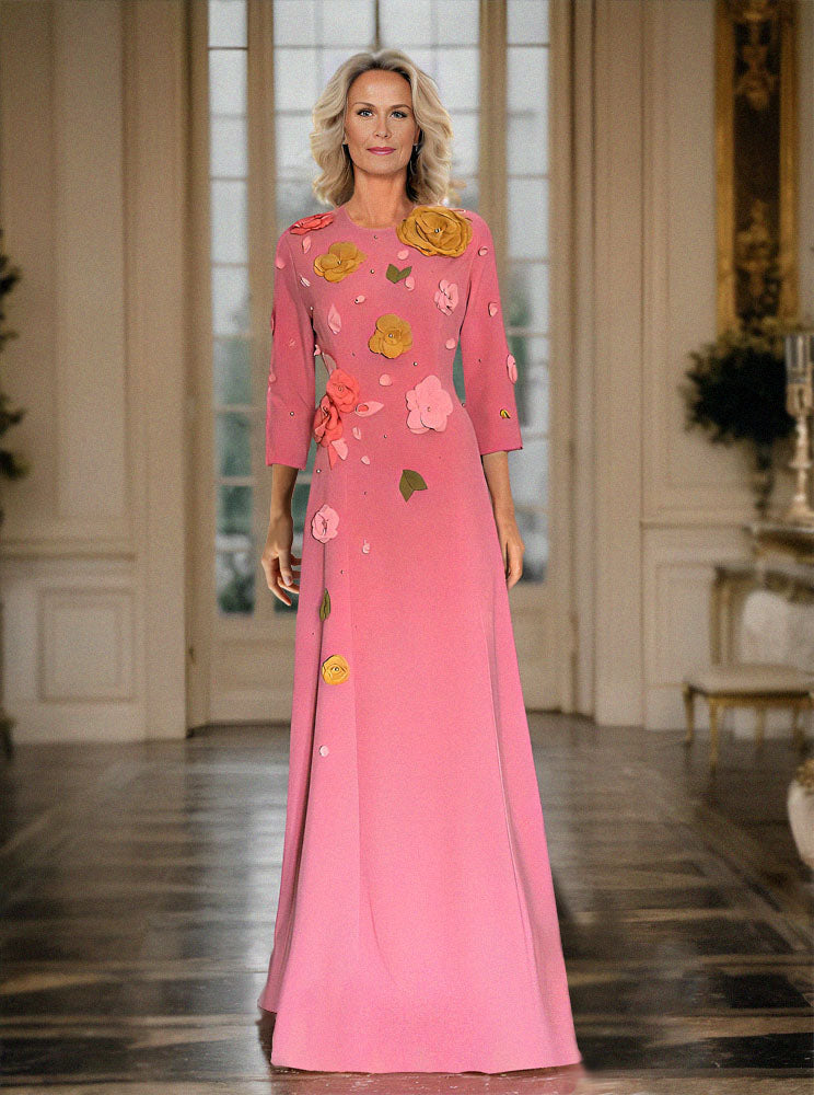 CaeliNYC Tredny Modest Gown