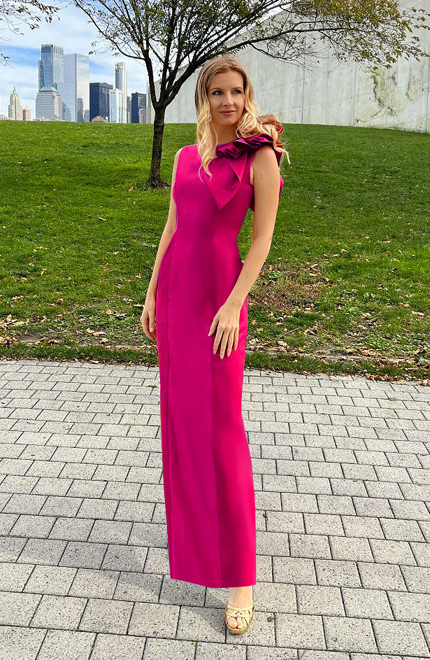 CaeliNYC Alexandria Draped cocktail dress -Little white dress CaeliNYC CaeliNYC Alexandria Draped cocktail dress -Little white dress CaeliNYC