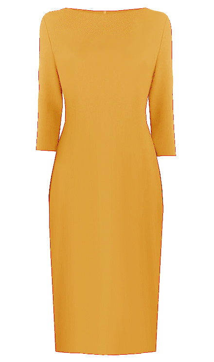 Juliette Basic Sheath Dress- Red Custom Size / Red Juliette Basic Sheath Dress- Red Custom Size / Red