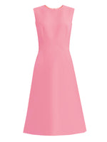 Kasi A-line Dress with Jewel Neckline