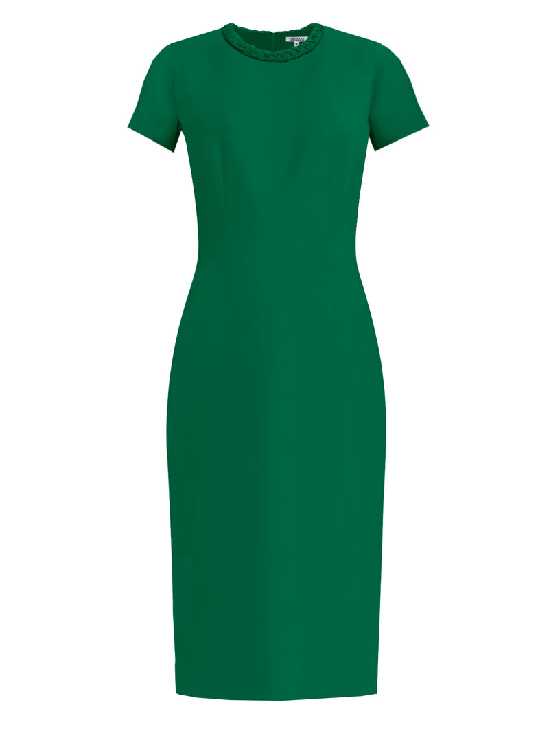 CaeliNYC Manhasset Sheath Dress with Sleeves More Colors 0 / Berry CaeliNYC Manhasset Sheath Dress with Sleeves More Colors 0 / Berry