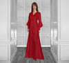 Solstice Satin Gown with Bishop Sleeves *New
