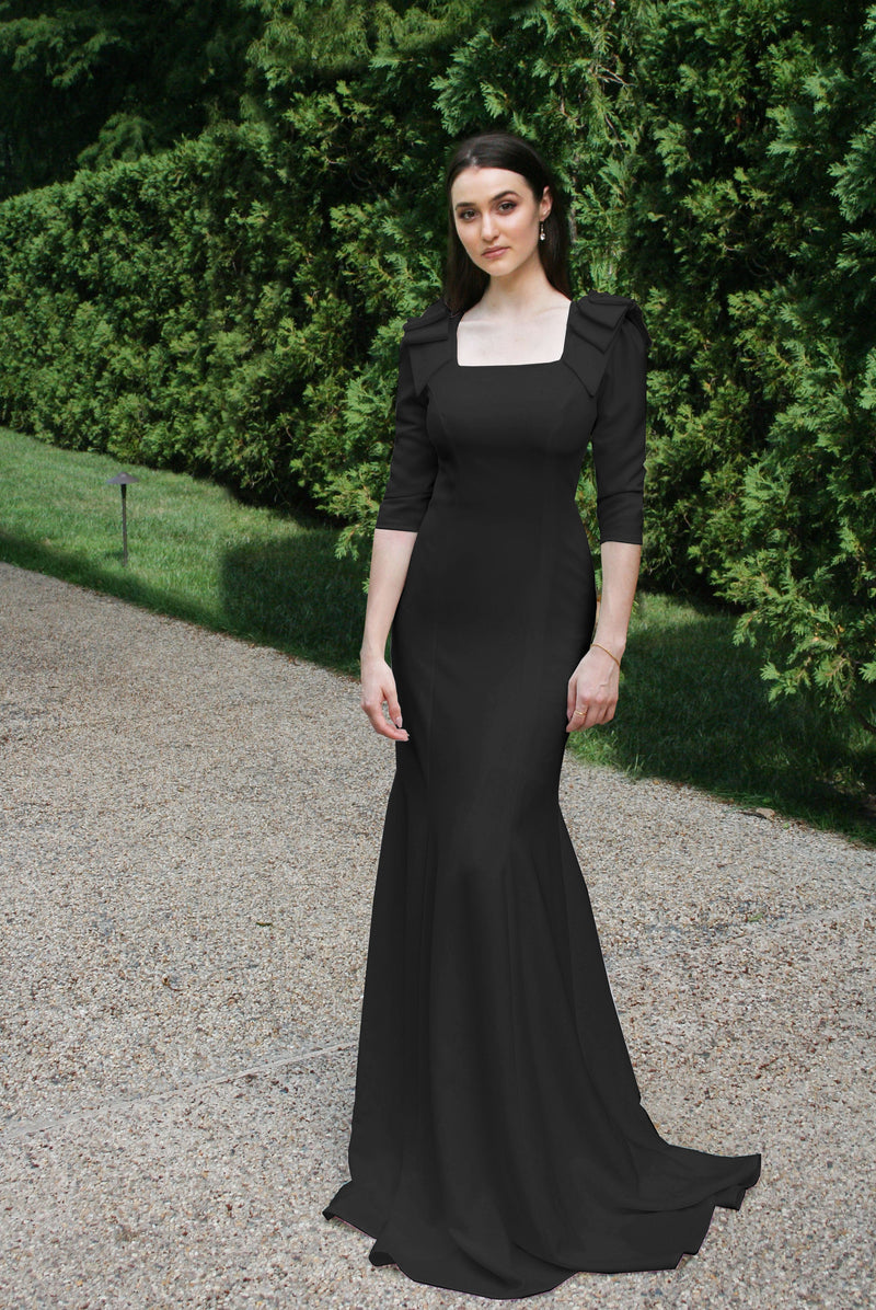 Artemis Minimalist Formal Gown 6 / Orchid / Crepe Artemis Minimalist Formal Gown 6 / Orchid / Crepe