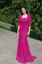 Artemis Evening Gown with Sleeves