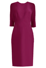 Sheath Dress with 3/4 Sleeves 