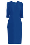Lausanne Blue Classis Sheath Dress
