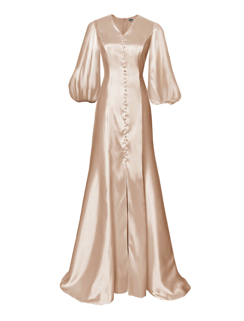 silk dress balloon Buy Organza Silk Balloon Dress For Women available at ScrollnShops Yellow / S
