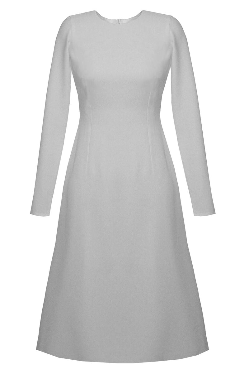Grace High Quality A-line Dress with Long Sleeves CaeliNYC Grace High Quality A-line Dress with Long Sleeves CaeliNYC