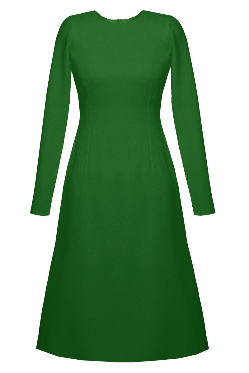 Grace High Quality A-line Dress with Long Sleeves CaeliNYC Grace High Quality A-line Dress with Long Sleeves CaeliNYC