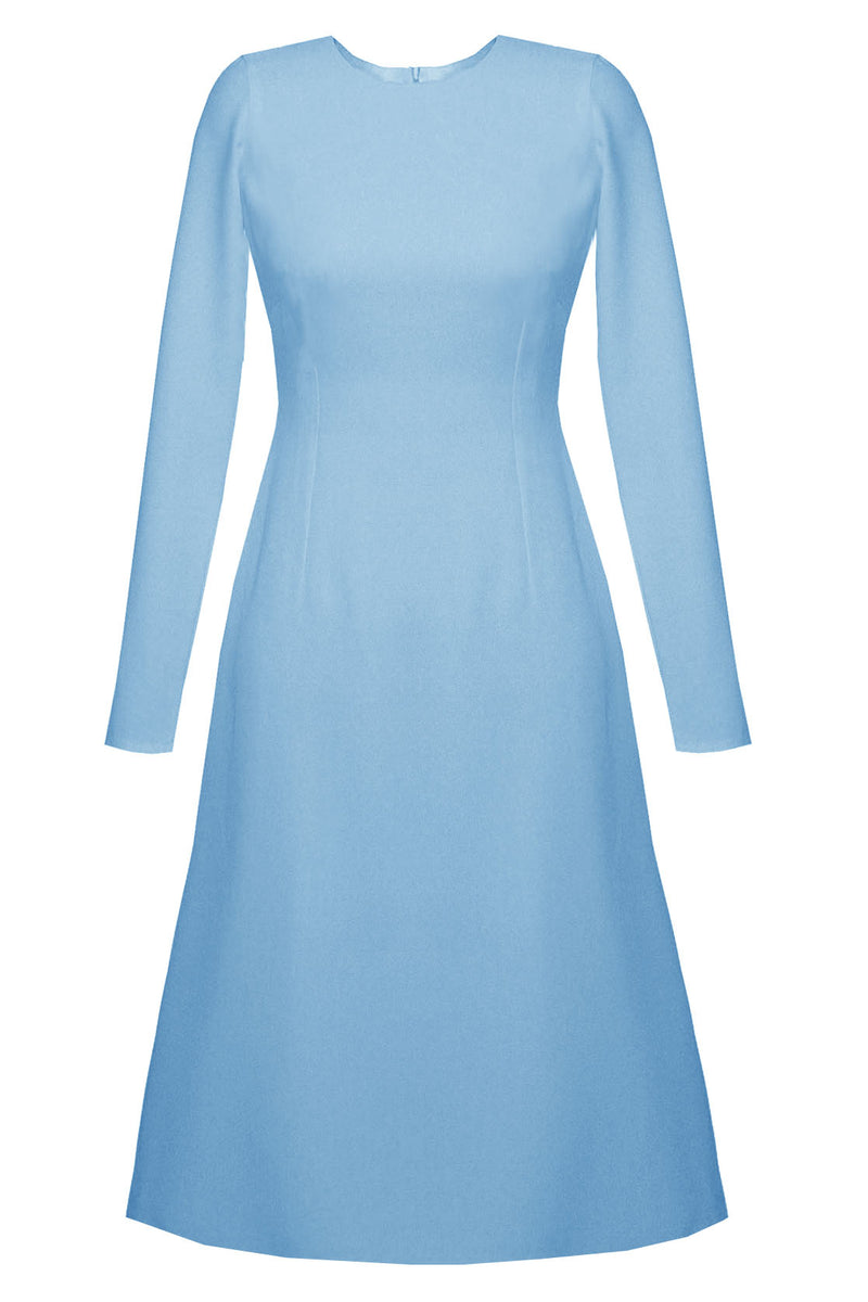 Grace High Quality A-line Dress with Long Sleeves CaeliNYC Grace High Quality A-line Dress with Long Sleeves CaeliNYC
