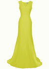 neon gown