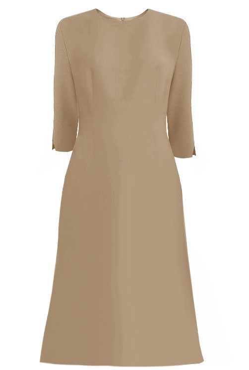 tuscany midi dress The Tuscany Sweater Dress: Black