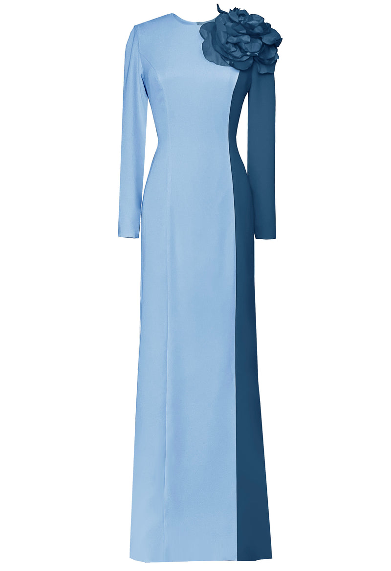 English Rose Modern Modest Dress 12 / Rose & Red English Rose Modern Modest Dress 12 / Rose & Red