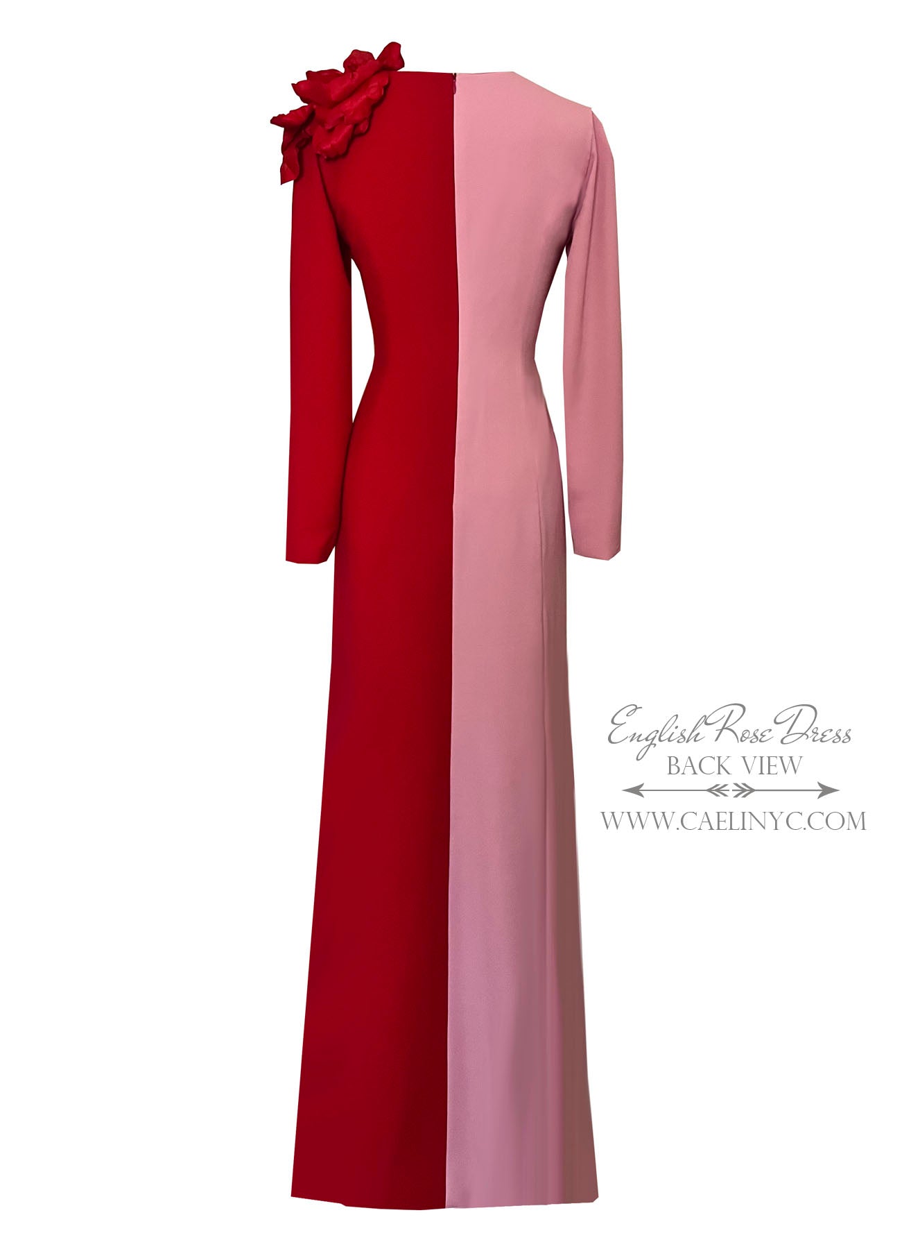satin english rose dress Azazie Mei