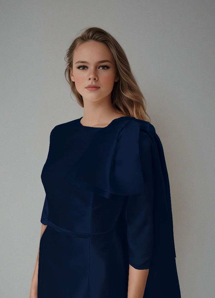 casablanca blue dress Casablanca Navy Dress