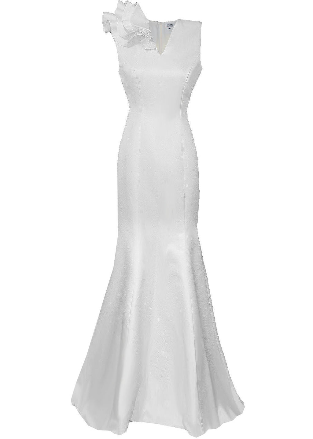Olympia V-Neck Wedding Gown