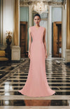 Lisbon V-Neck Minimalist Couture Gown- More colors