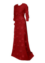 Arden Modest Gown with Flowers