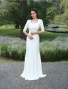 Aletheia Gown with Square Neckline