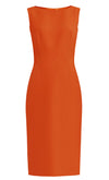 Aspen Boat Neckline Sheath Dress