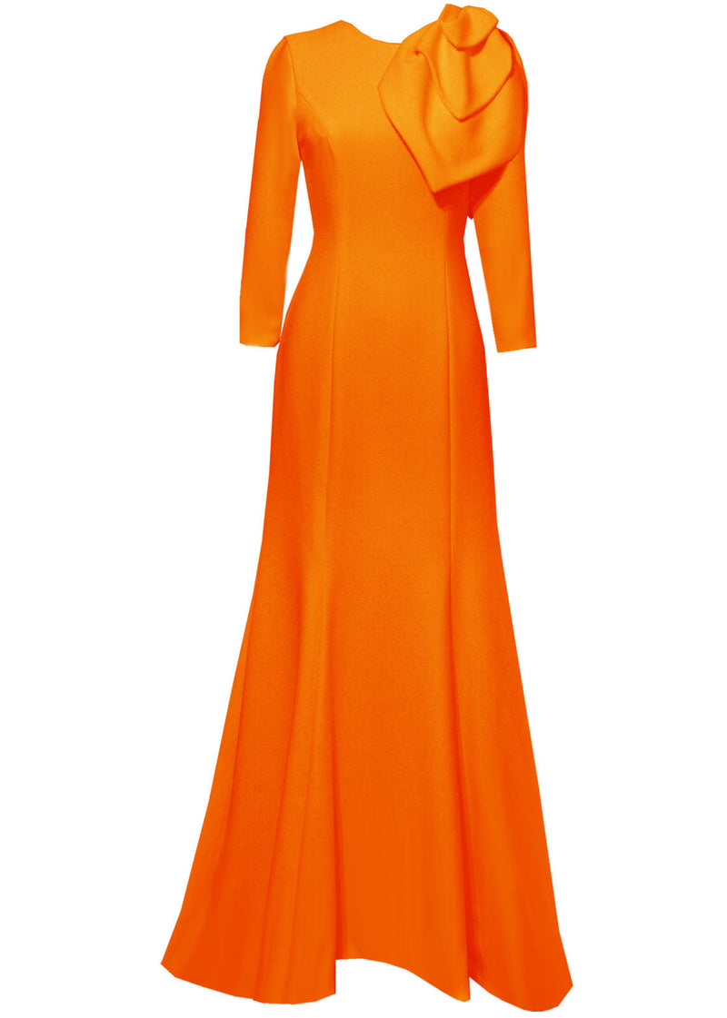 Lilinoe Fuchsia Modest Gown