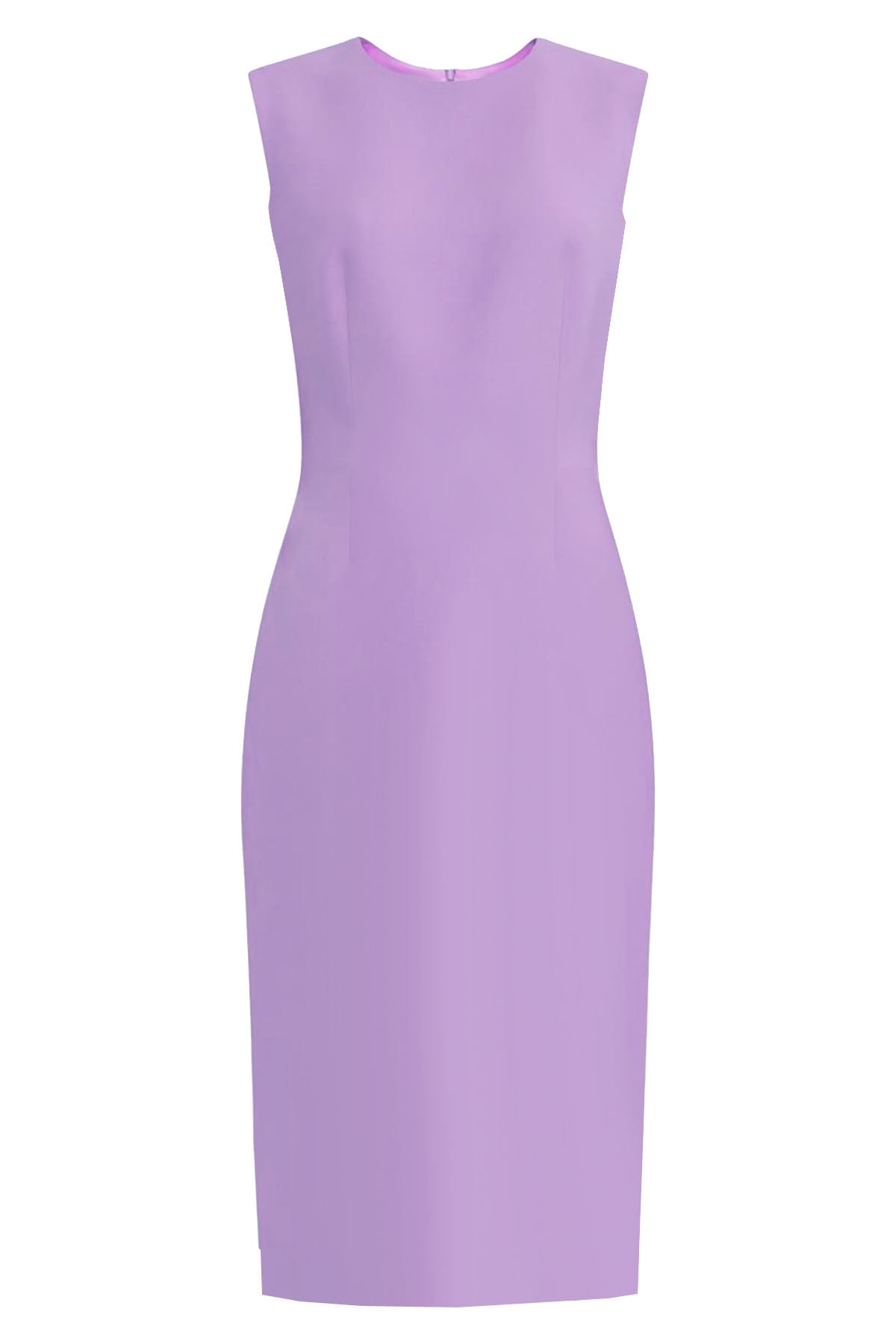 purple sheath dresses Cowl Neck Hardware Detail Ruched Knit Sheath Dress Bright Violet