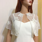 bridal jacket and bolero shrug and cover up