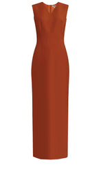 Kofi V-Neck Ankle Length Sheath Dress - Many Colors