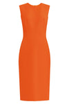 Orange Sheath Dress - Krew - Ready to ship