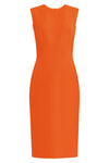 Orange Sheath Dress - Krew