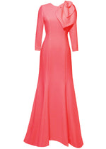 Lilinoe Orange Modest Gown