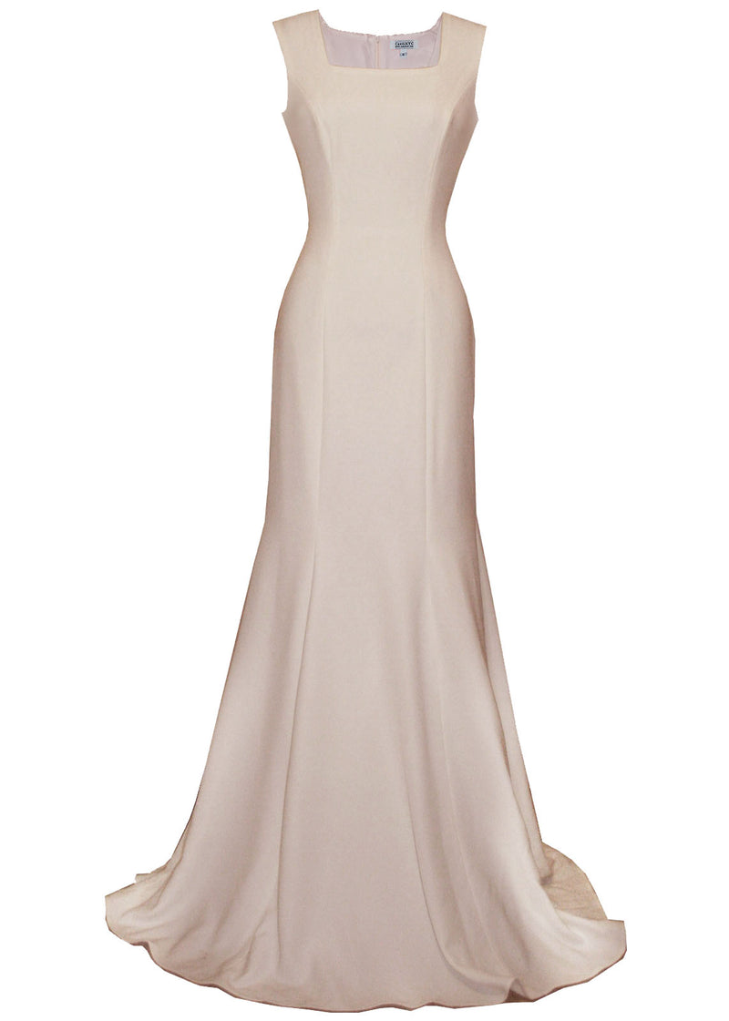 Vienna Sleeveless Minimalist Bridal Gown