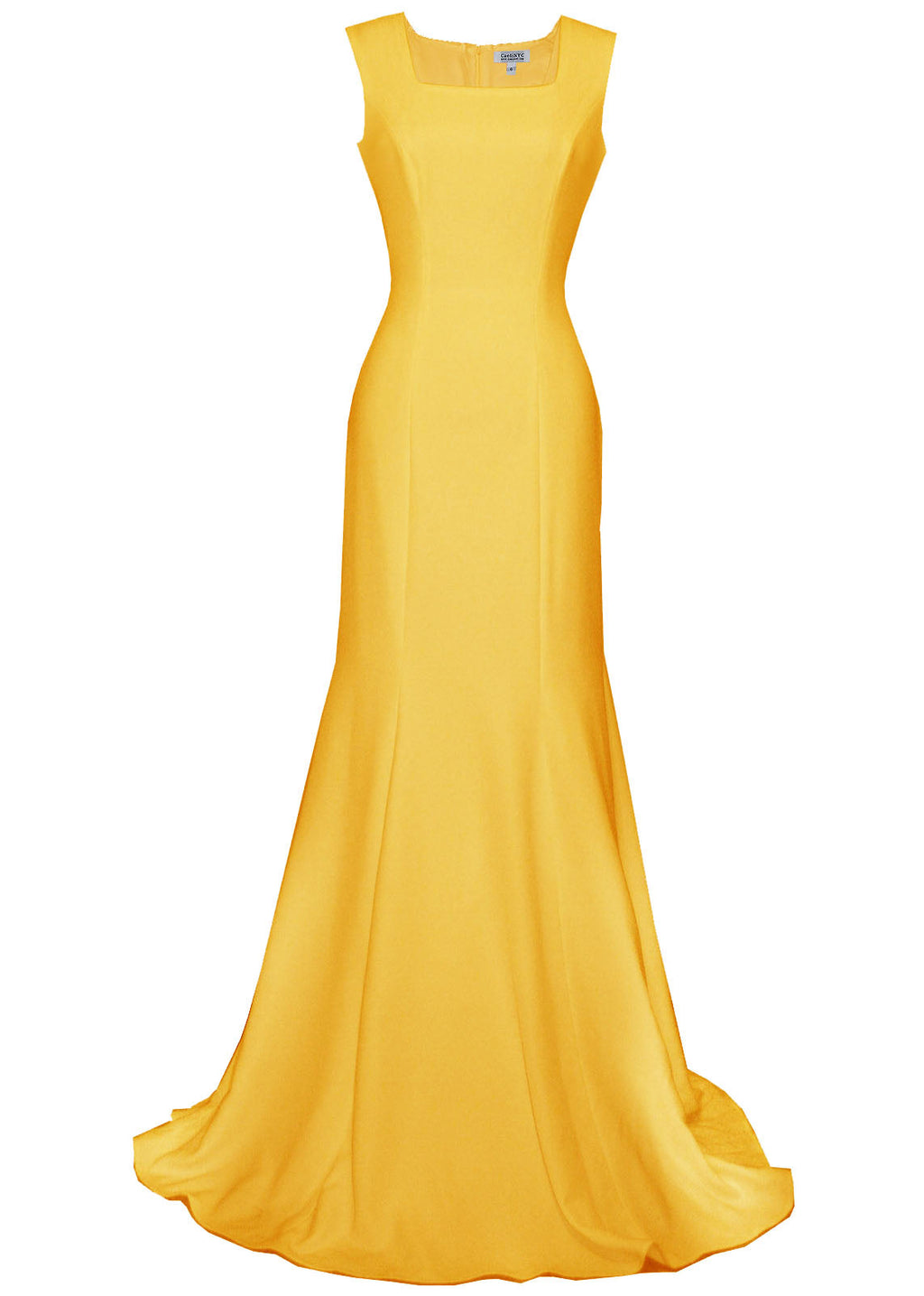Yellow Minimalist Gown 