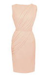 blush pink cocktail dress by caelinyc