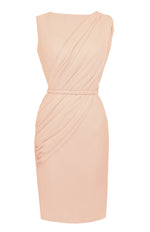 blush pink cocktail dress by caelinyc