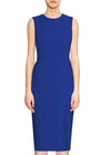 Royal Blue Basic Sheath Dress -Krew