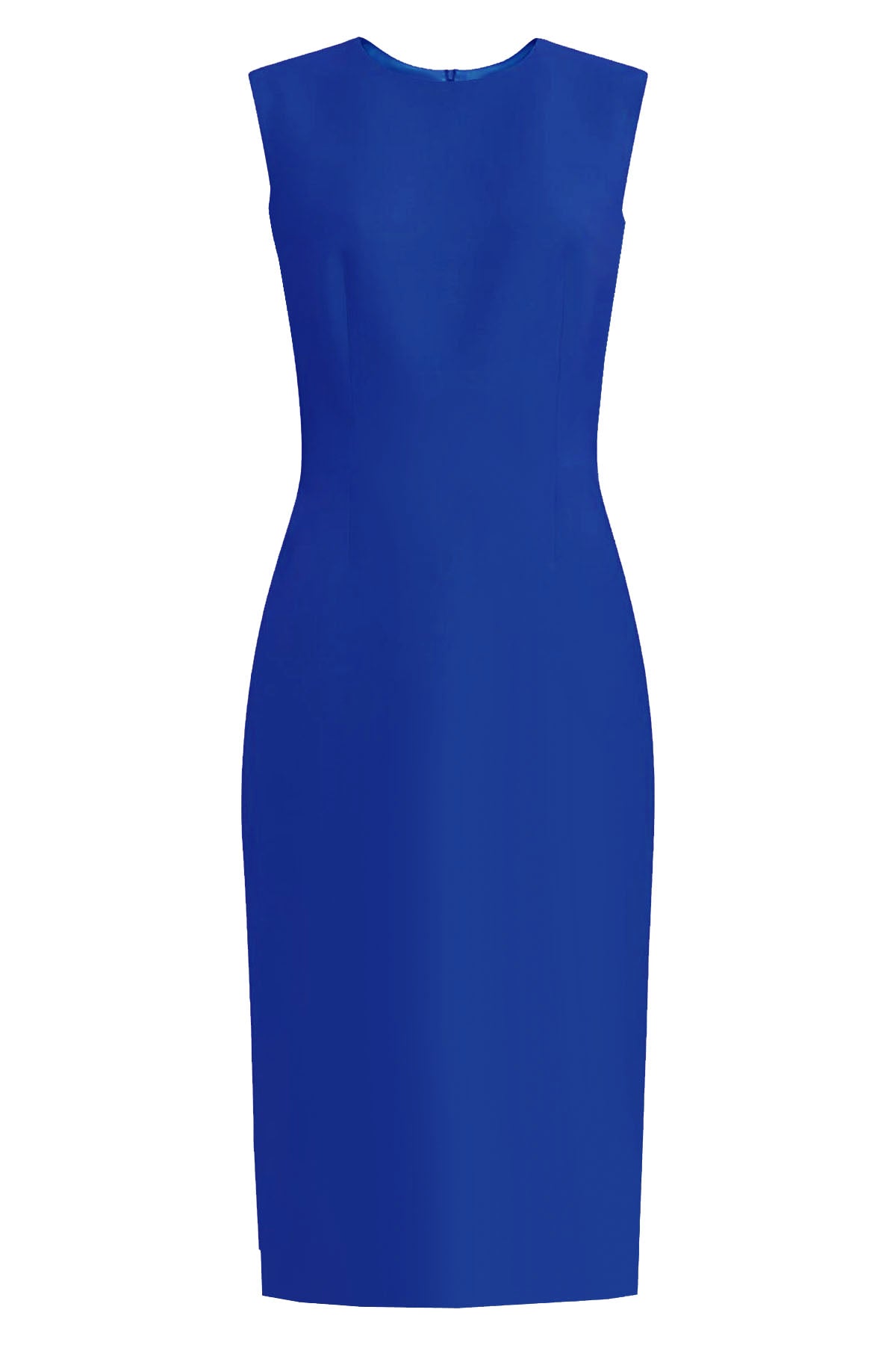 Royal Blue Basic Sheath Dress -Krew – CaeliNYC