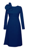 Modest Dress - Blue Eyry