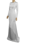 modest silk wedding dress