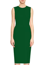 _ Green Sheath Dress - Krew