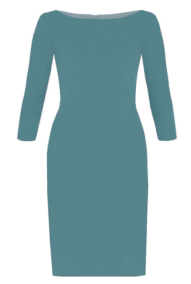 Juliette Basic Sheath Dress- Red Custom Size / Red Juliette Basic Sheath Dress- Red Custom Size / Red