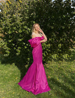 Lalibela Gown with Rhinestones and Statement Bow