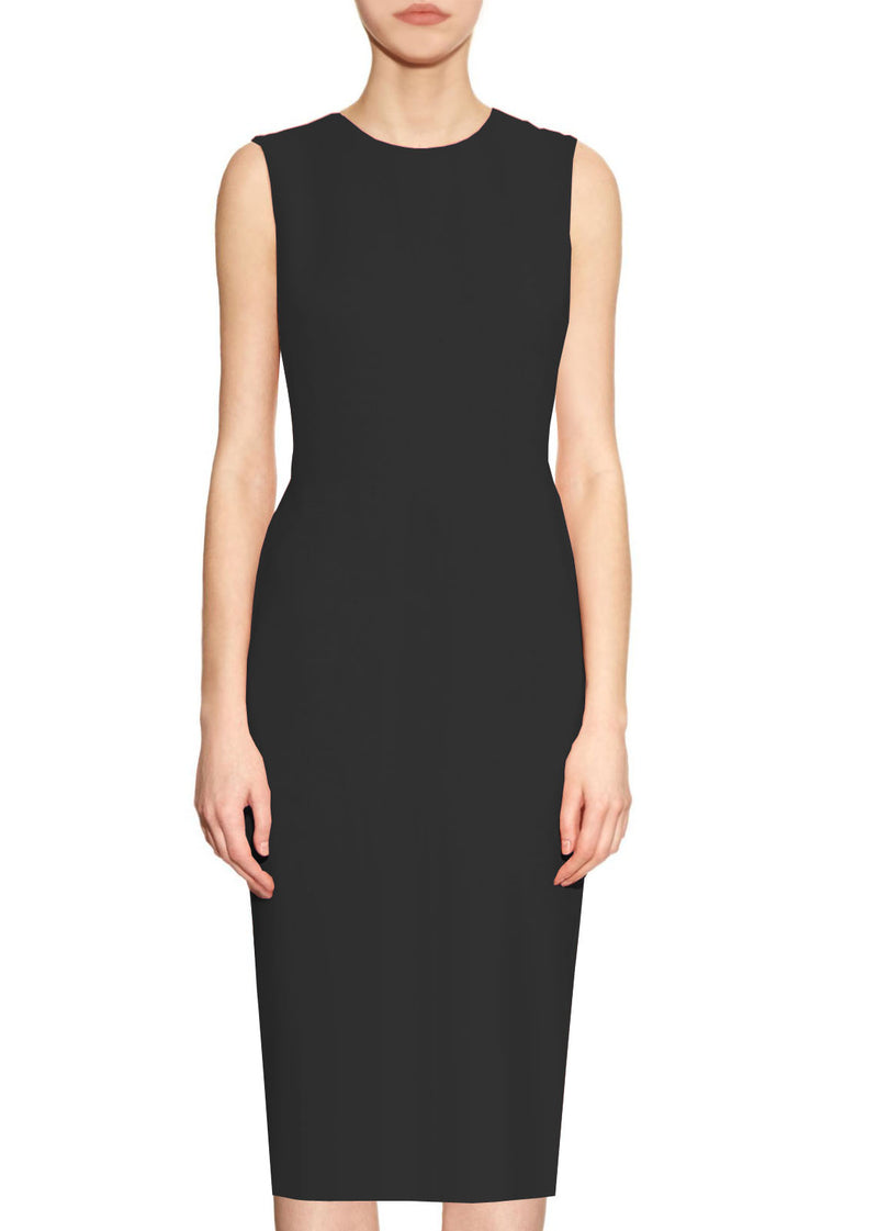 Krew Black Sheath Dress - High quality