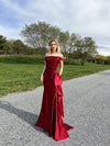 Valentina Gown with Pleated Bodice